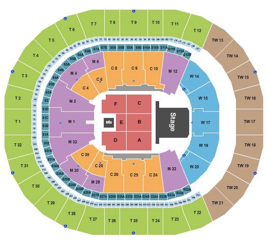 Intuit Dome Jingle Ball Seating Chart