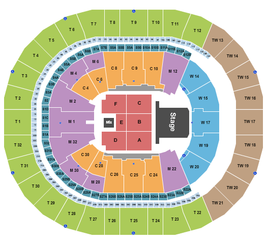 Intuit Dome Jingle Ball Seating Chart